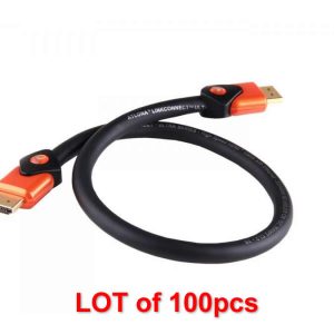 Atlona AT-LCU-12_L100 12ft 1080P 4K UHD High Speed HDMI 2.0 Cable for UHDTV PS4 PRO XBOX ONE LOT of 100pcs