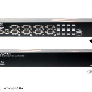 Atlona AT-VGA18A 1×8 VGA Distribution Amplifier with Audio and Constant Power ON