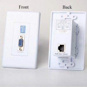 Atlona AT-WPVGA-R Passive VGA Wall Plate Extender (Receiver) over CAT5/6/7 up to 330ft