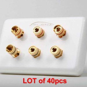 Atlona AT80060_L40 HIGH-QUALITY WALL PLATE FOR 3 SPEAKERS LOT of 40pcs