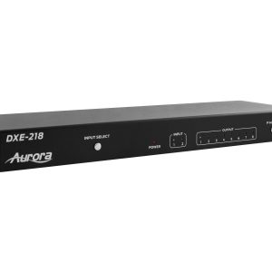 Aurora Multimedia DXE-218 2×8 HDMI 4K Advanced Splitter with Downscaling