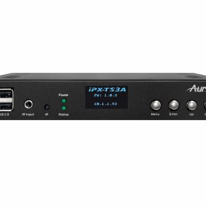 Aurora Multimedia IPX-TS3A-CF-Pro 4K 10Gbps SDVoE AV-over-IP Simultaneous Encode/Decode Transceiver Box with 2 HDMI In/1 HDMI Out
