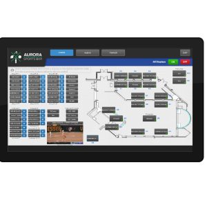 Aurora Multimedia RXT-21VS-B 21.5 inch VESA Mount ReAX Touch Panel Control System with Ethernet and WiFi (Black)