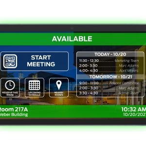 Aurora Multimedia RXT-8WM-B 8 inch In-Wall ReAX Touch Panel Control System with Serial/Relay/I/O/IR and Ethernet Control Ports