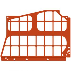 Barco R9802352 UDX Bottom Filter for UDX Projectors Mounted in Rigging Frame