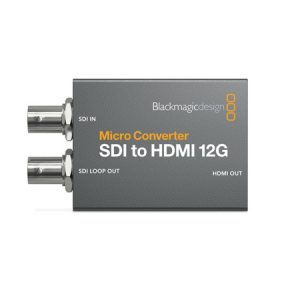 Blackmagic Design BMD-CONVCMIC/SH12G/WPSU Micro Converter SDI to HDMI 12G PSU