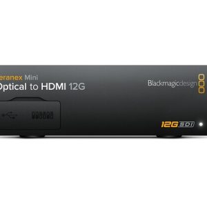 Blackmagic Design BMD-CONVNTRM/MA/OPTH Teranex Mini – Optical to HDMI 12G Converter