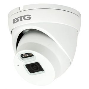 Bolide BTG-N1909 4K H.265 Outdoor IR Eyeball Camera with 2.8mm Fixed Lens and Built-in Microphone, white