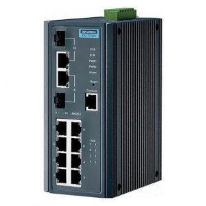 Bosch PRA-ES8P2S Ethernet Switch, 8-PoE, 2-SFP