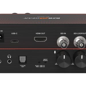 BZBGEAR BG-12GCSA USB-C 12G-SDI Video Capture Card Box with Scaler/HDMI 2.0/12G-SDI Loop Out and Audio