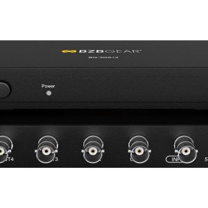 BZBGEAR BG-3GS14 1080P FHD 3G-SDI 1×4 Splitter/Distribution Amplifier