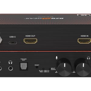 BZBGEAR BG-4K120CHA USB-C 4K120 Video Capture Card Box with Scaler/HDMI 2.1 Loop Out/Audio/HDR10 to SDR Conversion Support