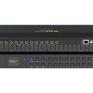 BZBGEAR BG-8K-1616MA 16×16 8K UHD HDMI 2.1 Matrix Switcher with Auto Downscalling/Audio De-Embedding (8K60/4K120 4:4:4 and VRR/FVA/ALLM Support)