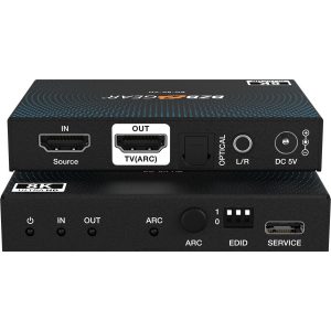 BZBGEAR BG-8K-AD 8K60 HDMI 2.1 Audio De-Embedder/Converter/Adapter to Digital S/PDIF and Analog L/R Audio