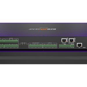 BZBGEAR BG-A1616MD 16×16 Balanced Digital Audio Processor/Matrix with 12-Channel Mic Line In/Out and 4-Channel Dante In/Out plus AEC/ANS/Filter/Limiter/EQ/Delay Support