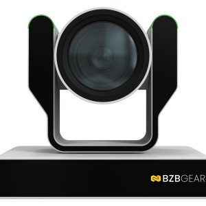 BZBGEAR BG-ADAMO-4K25X-W 25X 4K UHD Auto Tracking HDMI 2.0/12G-SDI/USB 2.0/USB 3.0 Live Streaming PTZ Camera with Tally Lights (White)