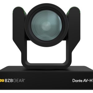 BZBGEAR BG-ADAMO-4KDA25X-B 25X 4K UHD Auto Tracking HDMI 2.0/12G-SDI/USB 2.0/USB 3.0 Dante AV-H Live Streaming PTZ Camera with Tally Lights (Black)