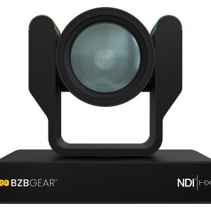 BZBGEAR BG-ADAMO-4KND25X-B 25X 4K UHD Auto Tracking HDMI 2.0/12G-SDI/USB 2.0/USB 3.0/NDI|HX Live Streaming PTZ Camera with Tally Lights (Black)