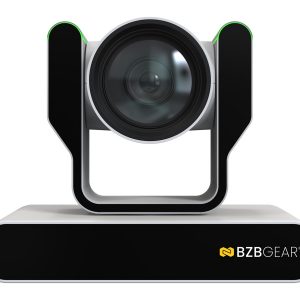 BZBGEAR BG-ADAMO-JR12X-W 12X 1080P FHD Auto Tracking HDMI/3G-SDI/USB 2.0/USB 3.0 Live Streaming PTZ Camera with Tally Lights (White)