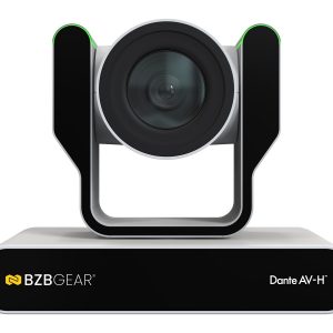 BZBGEAR BG-ADAMO-JRDA30X-W 30X 1080P FHD Auto Tracking HDMI/3G-SDI/USB 2.0/USB 3.0 Dante AV-H Live Streaming PTZ Camera with Tally Lights (White)