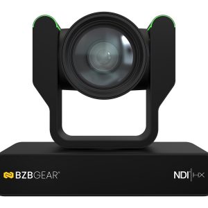 BZBGEAR BG-ADAMO-JRND12X-B 12X 1080P FHD Auto Tracking HDMI/3G-SDI/USB 2.0/USB 3.0/NDI|HX Live Streaming PTZ Camera with Tally Lights (Black)