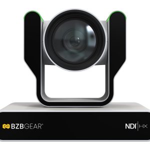 BZBGEAR BG-ADAMO-JRND12X-W 12X 1080P FHD Auto Tracking HDMI/3G-SDI/USB 2.0/USB 3.0/NDI|HX Live Streaming PTZ Camera with Tally Lights (White)