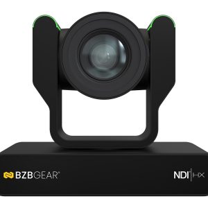 BZBGEAR BG-ADAMO-JRND20X-B 20X 1080P FHD Auto Tracking HDMI/3G-SDI/USB 2.0/USB 3.0/NDI|HX Live Streaming PTZ Camera with Tally Lights (Black)