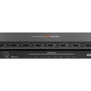 BZBGEAR BG-DA-18G2 1×8 4K UHD Ultra Slim HDMI Splitter with EDID Management