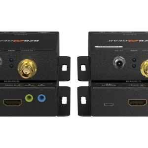 BZBGEAR BG-EXHOC 4K UHD HDMI Extender Over Single Coax Cable with Bi-directional IR