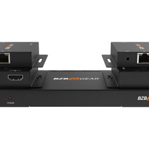 BZBGEAR BG-HDA-E14 1×4 1080P/4K30 HDMI Splitter/Distribution Amplifier Kit with 4 Receivers up to 230ft over Category Cable