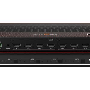 BZBGEAR BG-MVS4X4-4KL 4×4 4K UHD HDMI Video Wall Processor/Seamless Matrix Switcher