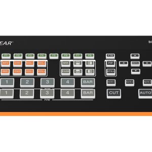 BZBGEAR BG-QuadFusion-Jr 4-Channel 1080P FHD Live Streaming HDMI/DP Switcher Mixer with PIP and USB 3.0 Capture Card