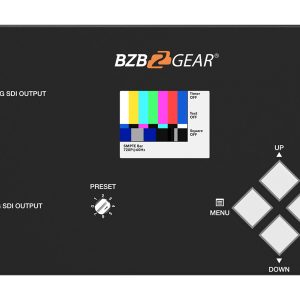 BZBGEAR BG-SDITPG-G2 4K/1080P 12G-SDI Video Test Pattern Generator (12G/6G/3G/HD-SDI Support)
