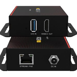 BZBGEAR BG-STREAM-D IP/UVC to HDMI 2.0 POE Decoder Supports H.264/H.265/AVC (Dante AV-H Ready)
