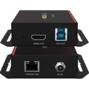 BZBGEAR BG-STREAM-NE HDMI to IP/UVC POE Encoder Supports H.264/H.265/AVC plus NDI Support