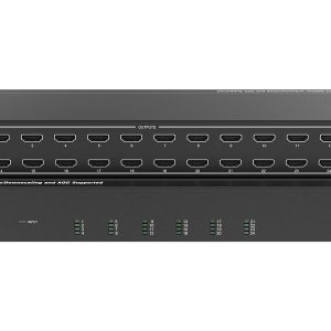 BZBGEAR BG-UHD-DA1X24 1×24 4K UHD HDMI Splitter/Distribution Amplifier with Downscaling and AOC Cable Support