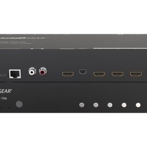 BZBGEAR BG-UHD-VWP-1X4 4K UHD HDMI/DisplayPort Video Wall Processor with Scaler/Audio for up to 4 TVs