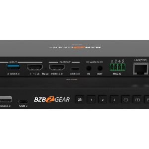 BZBGEAR BG-UHM 3-Port 4K UHD USB/HDMI Camera Video Selector and Mixer