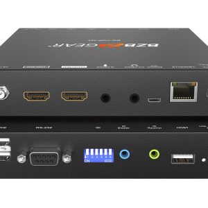 BZBGEAR BG-VOP-MT 4K UHD HDMI Over IP Multicast Transceiver with Video Wall/KVM/USB/POE Support