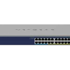 BZBGEAR NET-GS728TXUP NETGEAR 24-Port PoE+/PoE++ Gigabit Ethernet Managed PRO Switch with 4 SFP+ Ports 420W PoE Budget (GS752TXP-300NAS)