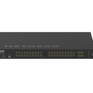 BZBGEAR NET-M4250-40G8XF-PoE+PC NETGEAR AV LINE 40X1G POE+ 960W and 8X SFP+ Managed Switch (Preconfigured GSM4248PX-100NAS)