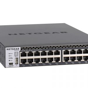 BZBGEAR NET-M4300-24X-PC Netgear ProSafe M4300 24G Managed Switch 24x10GbE 24 Ports Manageable 10GBase-T, 10GBase-X Layer 4 (XSM4324CS-100NES)