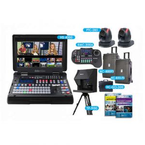 Datavideo EPB-4000 8-Input 4K Mobile Studio / 17.3 LCD Monitor / 2x 4K PTZ Cameras / 12G-SDI HDMI