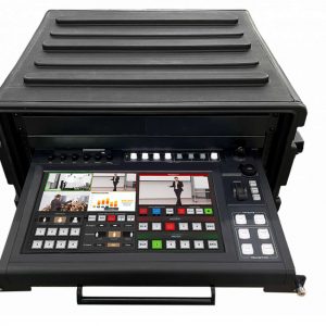 Datavideo GO-SHOWCAST-100-LT HDBaseT 4K 4-Channel Production Studio / Auto-Tracking / 14 inch Touchscreen