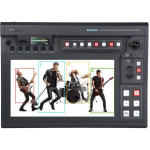 Datavideo KMU-300 4K Multicamera Touchscreen Switcher / PTZ Camera Control / Streaming / SD Recording