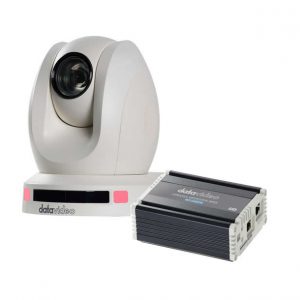 Datavideo PTC-140TW-12 HDBaseT PTZ Camera / 20x Optical Zoom / 1080p60 / HBT-12 Receiver / White