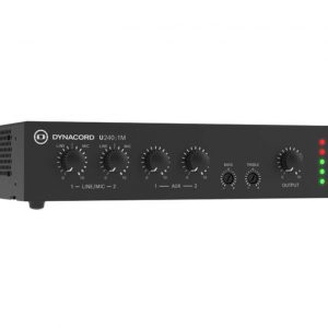 Dynacord U240:1M-US 240W Single-Channel Mixer Amplifier / 4 Inputs / 2 Mic/Line / VOX Ducking / Remote Standby