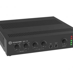 Dynacord U60:1M-US 60W Single-Channel Mixer Amplifier / 4 Inputs / 2 Mic/Line / 70V/100V