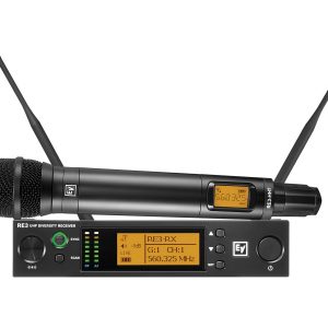 Electro-Voice RE3-RE420-5H Handheld set with RE420 head 560-596 MHz