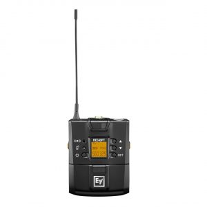 Electro-Voice RE3-BPT-6M Wireless Bodypack Transmitter 653-663MHz / Robust Metal Body / Ultrasonic Sync